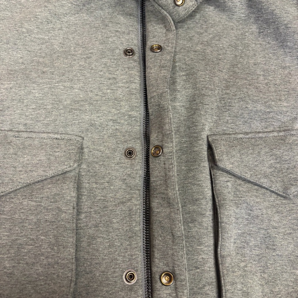 Varley Earl Boxy Jacket Coat Heather Gray - Small View 6